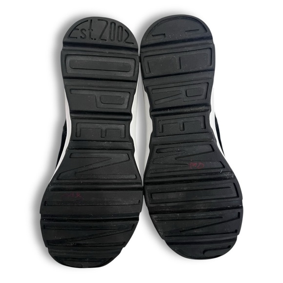 Opening Ceremony Black/White Suede Leather Anhabbel High Top Chunky Sneakers - Picture 12 of 16